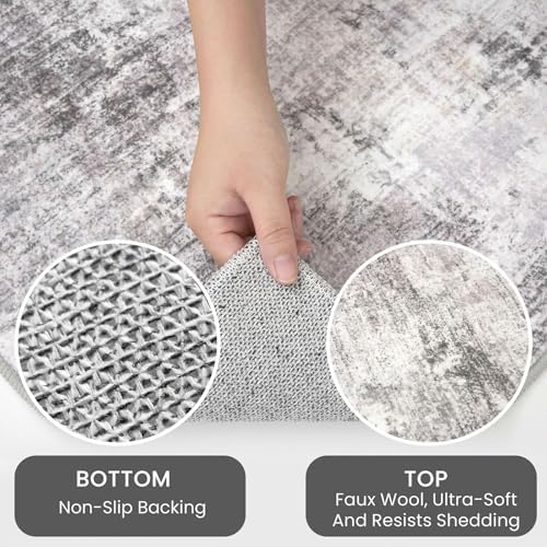 IOHOUZE Abstract Area Rug 3x4 Ft Washable Rugs - Image 6