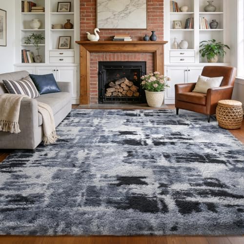 6x9 Large Fluffy Shaggy Area Rugs Non-Slip by Unknown