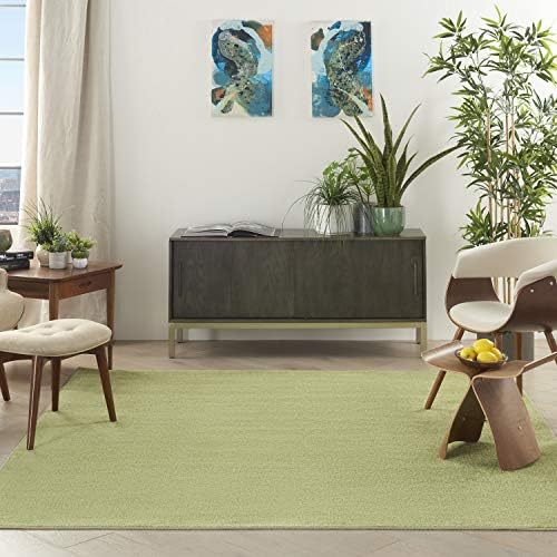 Nourison Home Nourison Essentials Green 7' x Square Area Rug - Image 3