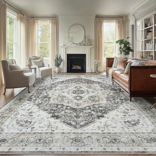 Amada Large 9x12 Washable Area Rug by AMADAHOMEFURNISHING