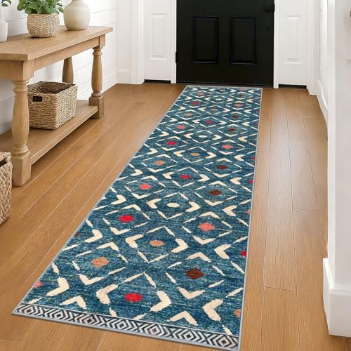 KILOCOCO Hallway Runners 2x8 ft Washable Runner Rug Non Slip by Kilococo