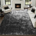 DCX Washable Abstract Area Rug 8x10, Non Slip Low Pile Rug by DCXWashableRug