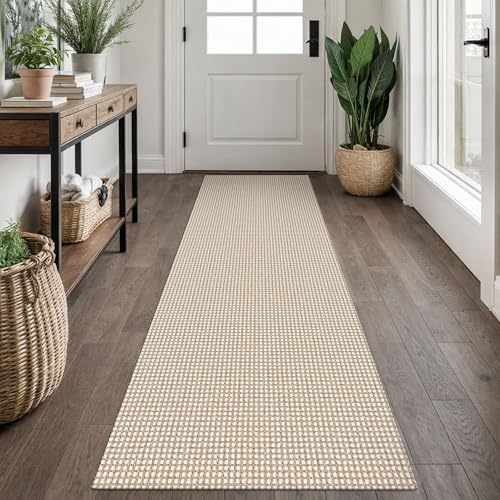 EARTHALL Woven Runner Rug 2x7 Ft Washable Runners by EARTHALL