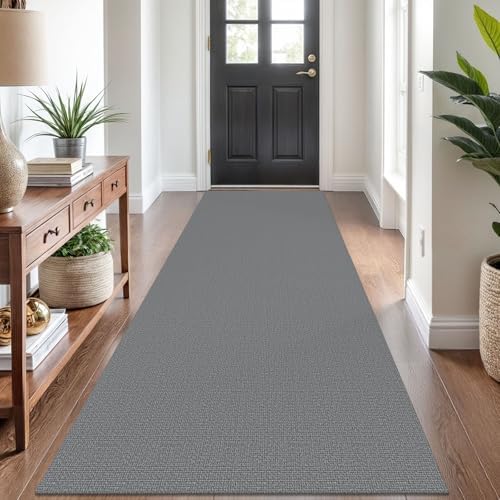 KOZYFLY 3x8 Runner Carpet, Washable Non Slip Kitchen Hallway Rug by KOZYFLY