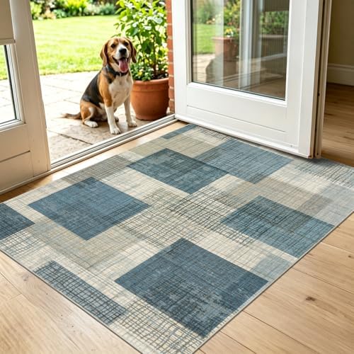 Washable 3x5 Entryway Rug, Throw Rugs - Image 4