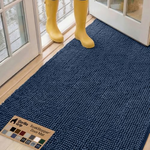 GORILLA GRIP SoakSTOPPER Indoor Door Mat by GorillaGrip