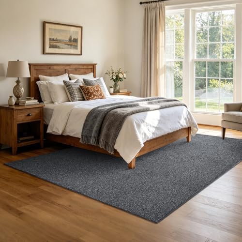 6x9 Large Black/White Area Rug Washable Non-Slip - Image 2