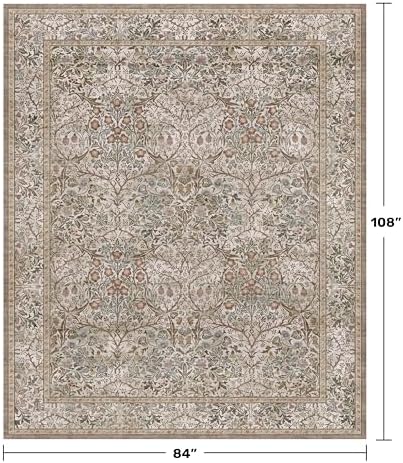 Washable Dining Room Rugs for Under Table - Image 2