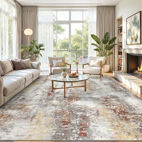 Toneed Washable 6x9 Area Rug - Image 4