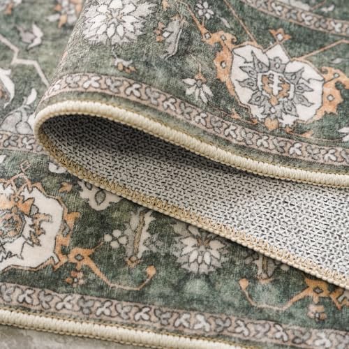 Washable 3x8 Hallway Runner Rug - Image 6