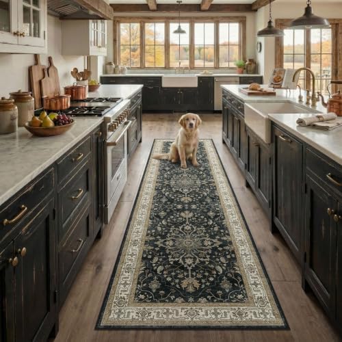 RELEANY Washable Area Rug, Runner 2'x7' by RELEANY
