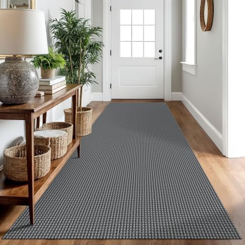 IOHOUZE Washable Runner Rug 3x10 Non Slip Rubber Backed Long Hallway Runner by iOhouze