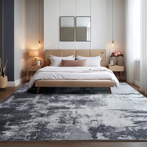 Area Rug 6x9 Washable Rugs Modern Abstract Area Rug Soft Non-Slip Non-Shedding - Image 2