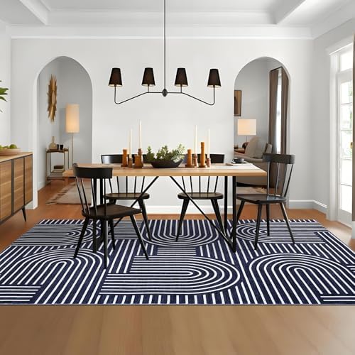 ROYHOME Modern Washable Rug 8x10 Area Rugs - Image 3