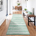 Chicrug 2x6 Green Washable Runner Rug by ChicrugHomeDecor