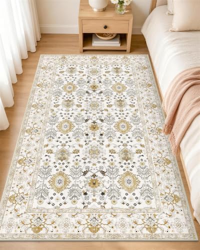 OLANLY 3x6 Washable Runner Rug, Soft Non Slip Carpet by OLANLY