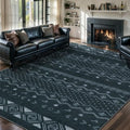 SERISSA 6x9 Washable Non-Slip Boho Area Rug by SERISSAHomeDecorCollection