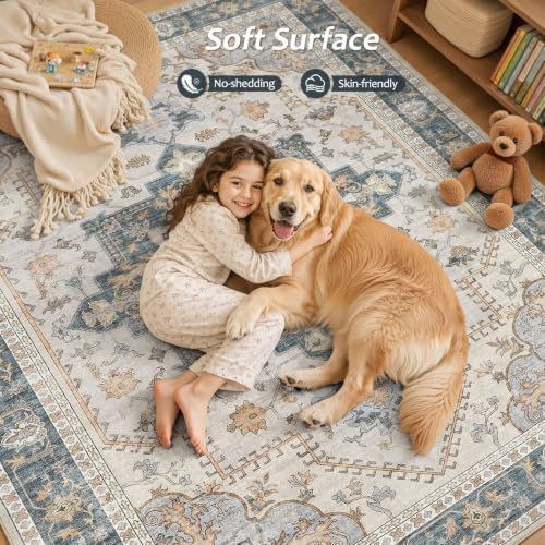 Tortania Area Rug Living Room Rugs - Image 5