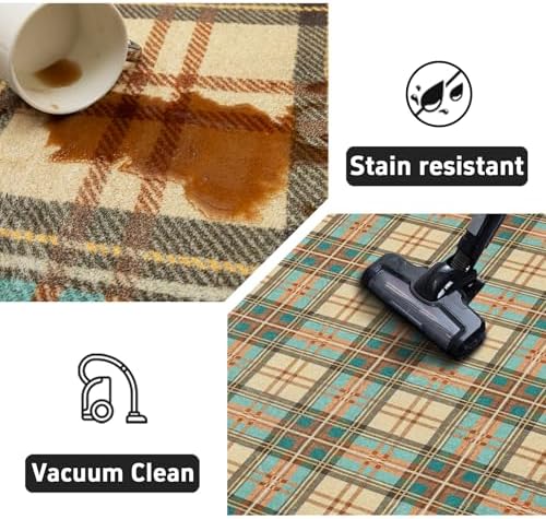 Ruaruarug Washable Area Rug 8×10 - Image 6