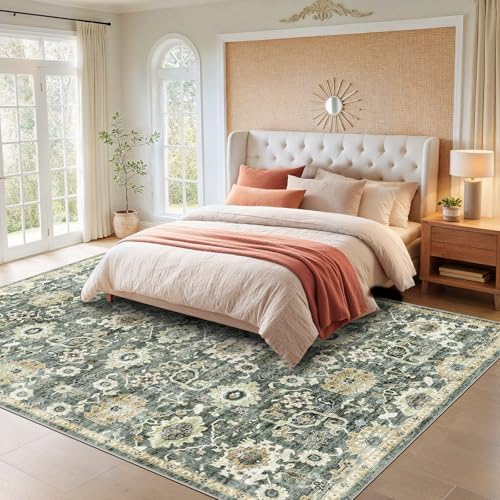 Amada Large 10x14 Washable Area Rug - Image 3