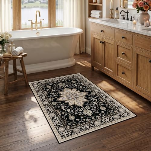 RELEANY Washable Area Rug, Small 2'6"x4' by RELEANY
