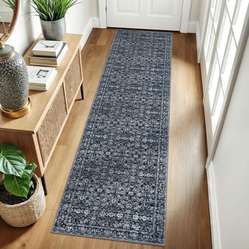 SIILOOM 2x8 Washable Runner Rug, Non Slip Soft Area Rug - Image 4