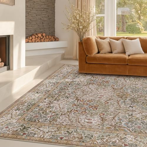Washable Dining Room Rugs for Under Table - Image 3