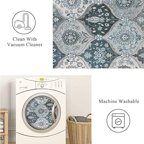 Lahome Moroccan Front Door Mat Indoor Entrance, 2x3 Rugs - Image 4