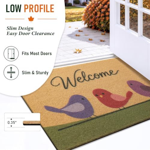 OLANLY Front Door Mat 35x23, Low Profile Doormat - Image 4