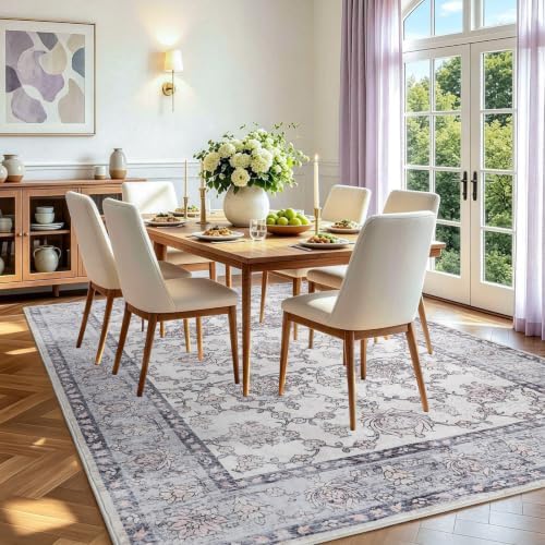 9x12 Washable Non-Slip Area Rug - Image 5