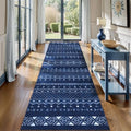 SERISSA 2x10 Washable Non-Slip Boho Runner Rug by SERISSAHomeDecorCollection
