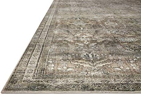 Loloi Layla Antique/Moss 2'-6" x 9'-6" Runner Rug - Image 6