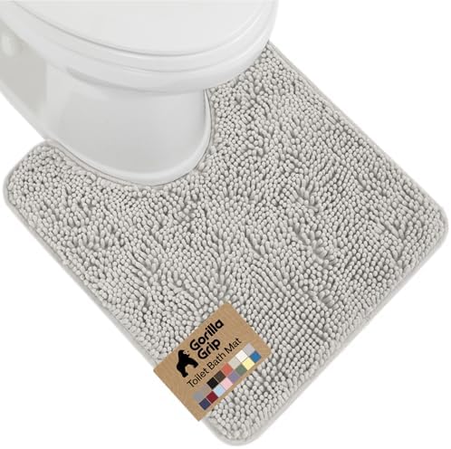 GORILLA GRIP Chenille Bath Rug Mat by GorillaGrip