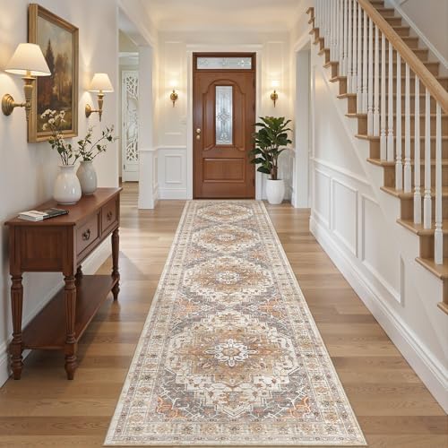befbee 2'6"x12' Runner Rug for Hallway Washable Non Slip Kitchen Rug - Image 7