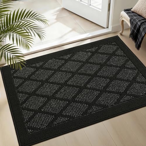 COSY HOMEER Non-Slip Door Mat 24"x36", Entryway Rugs Low Profile by COSYHOMEER