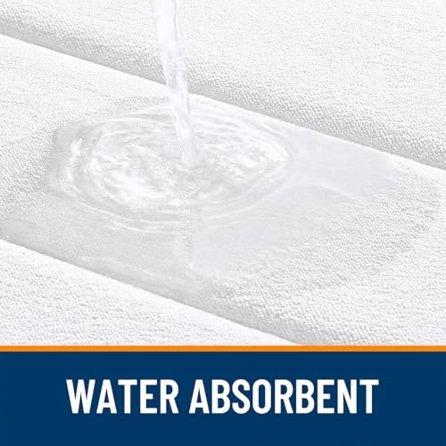 OLANLY Memory Foam Bath Mat 36x24, Super Soft and Absorbent Bathroom Rugs - Image 4