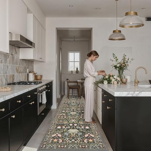 Wide Hallway Washable Runner Rug: 3x10 Water-Resistant Entryway Area Rug - Image 6