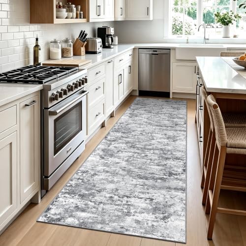 3x8 ft Wide Rug Runners for Hallways Non Slip, Kitchen Runner Rug - Image 2