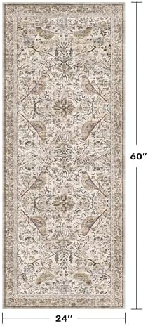 Hazo Haus Boho Moss 2x5 Laundry Room Rug - Image 2