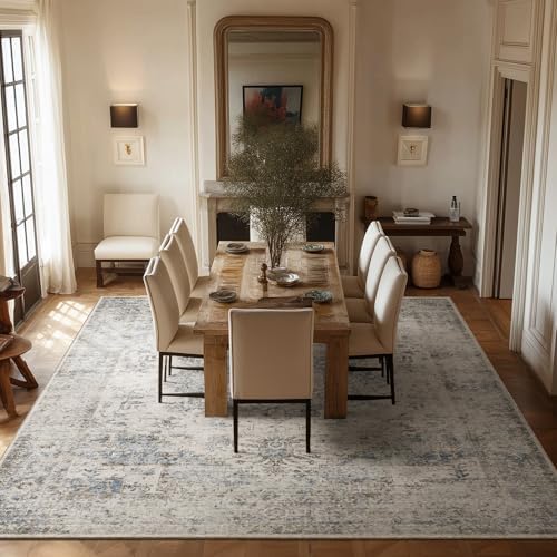 Machine Washable Rugs for Living Room: 10x14 Area Rugs for Bedroom - Image 3