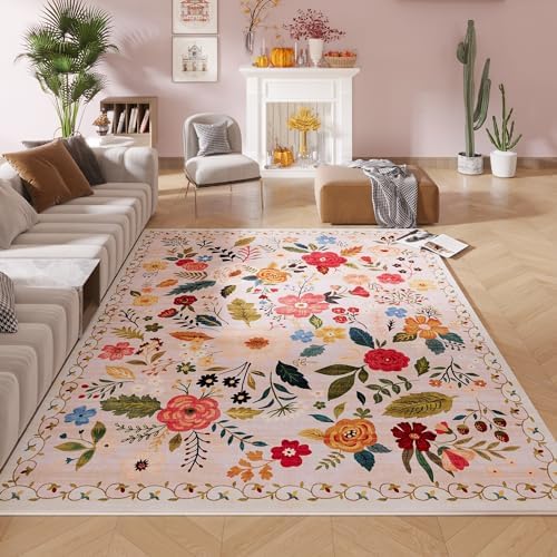 Rugcomf Area Rug 6x9 Washable by Rugcomf