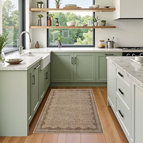 GarveeHome 4x6 Rug Non-Slip Washable Low-Pile Carpet - Image 4