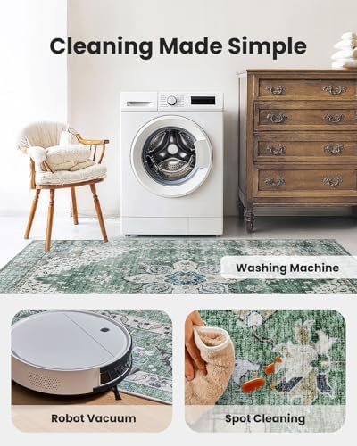 Amada Large 9x12 Washable Area Rug - Image 5