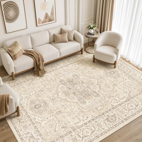 9x12 Washable Area Rugs for Living Room - Image 3