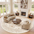 zesthome Round Rug 8ft, Circle Rug by Zesthome