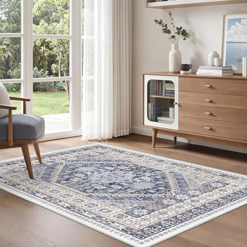 zesthome 3x5 Rug for Entryway, Washable Area Rug - Image 4