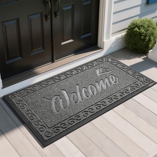Yimobra Welcome Mat, Heavy Duty Sturdy Door Mats by Yimobra