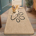 Smiry Dog Door Mat for Muddy Paws, Absorbent Non Slip Dirt Trapper by Smiry