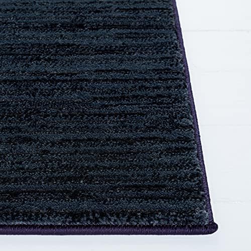 SAFAVIEH Vision Runner Rug 2'2"x12', Modern Tonal Black VSN606Z - Image 6