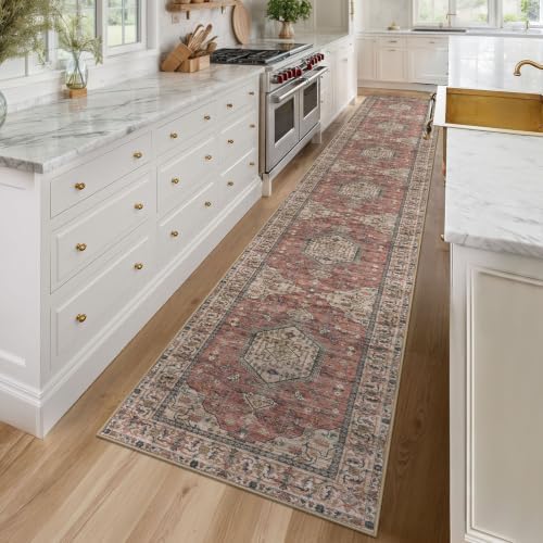 KUTA Vintage Washable Extra Long Runner Rugs - Image 2